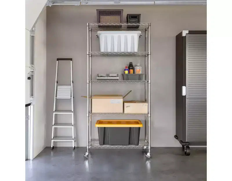 Étagère en acier à 5 niveaux UltraDurable 36 x 14