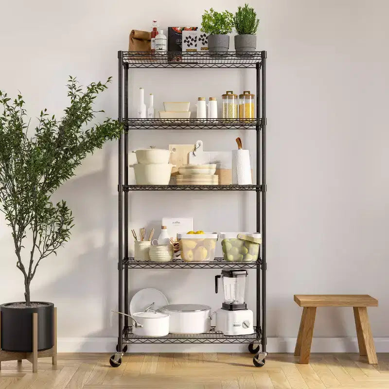 Étagère en acier à 5 niveaux UltraDurable 36 x 14