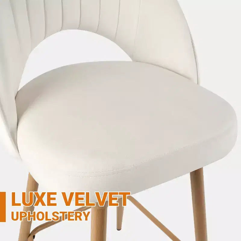 Tabourets de hauteur comptoir, Tabouret de bar pivotant, Tabourets de bar rembourrés certifiés FSC