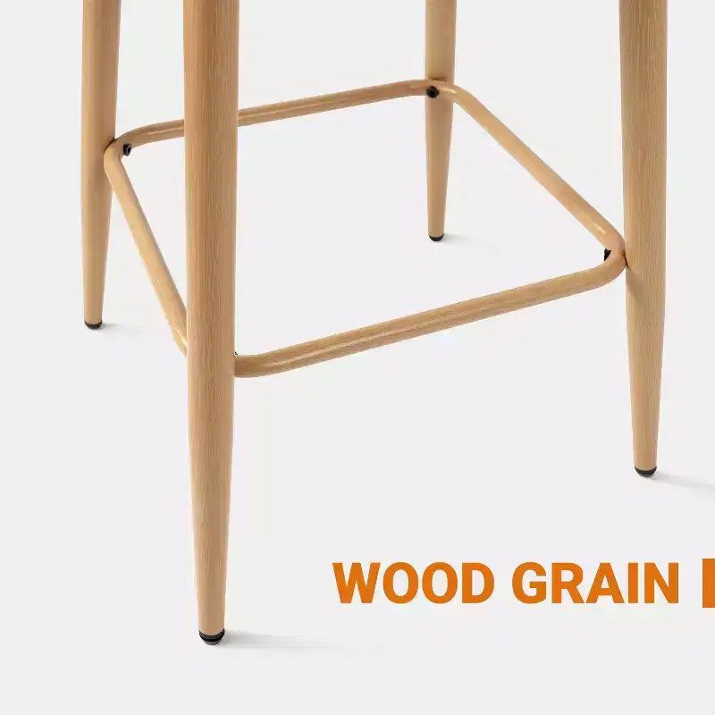 Tabourets de hauteur comptoir, Tabouret de bar pivotant, Tabourets de bar rembourrés certifiés FSC