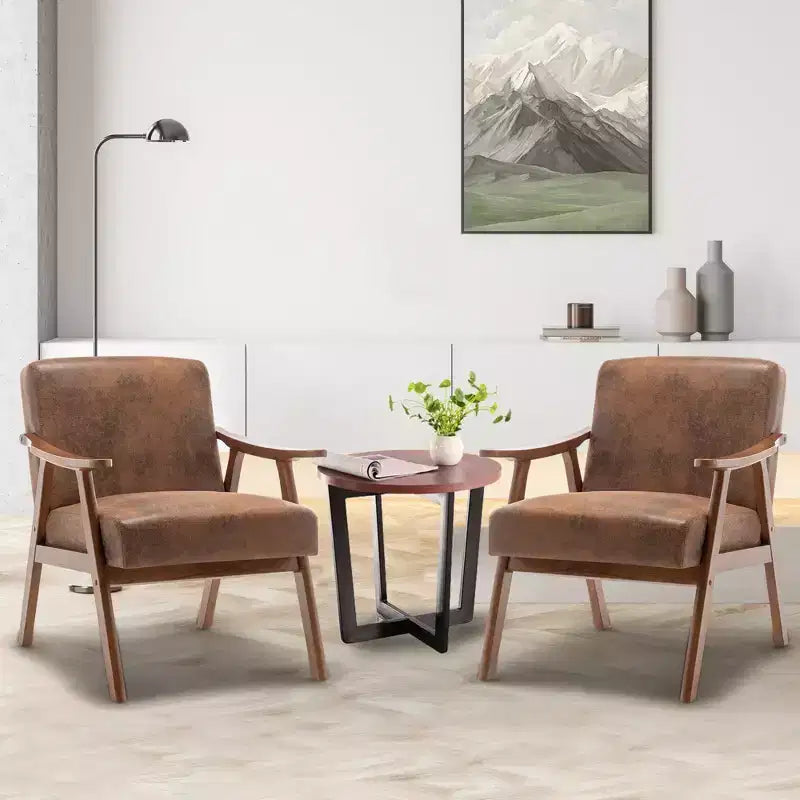 Fauteuil d'appoint Mid-Century pour salon