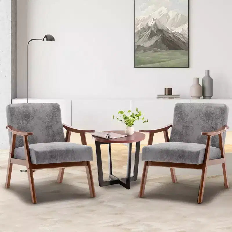 Fauteuil d'appoint Mid-Century pour salon