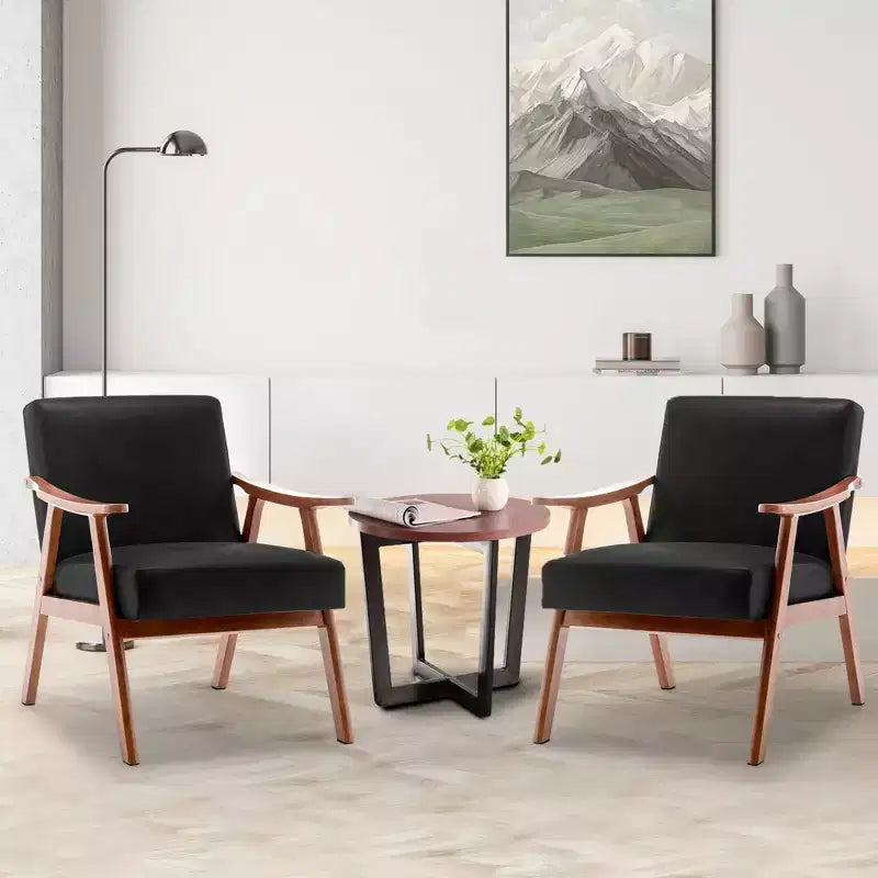 Fauteuil d'appoint Mid-Century pour salon
