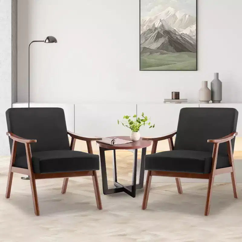 Fauteuil d'appoint Mid-Century pour salon