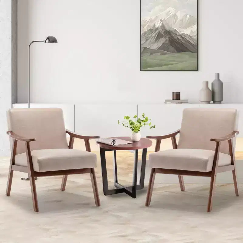 Fauteuil d'appoint Mid-Century pour salon