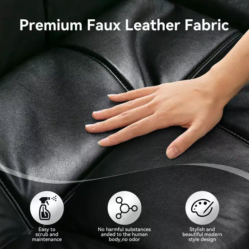 Canapé-lit futon convertible 71", futon moderne en lin avec coussin détachable, dossier et accoudoirs réglables