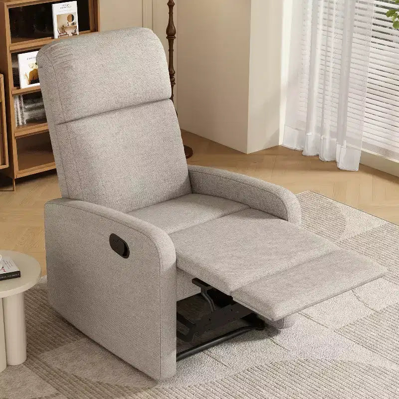 Fauteuil inclinable contemporain rembourré avec dossier réglable